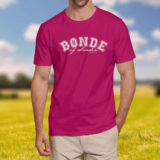 T-shirt unisex, cerise - Bild 2