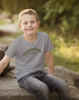 T-shirt, Skogsbonde på tillväxt, grå